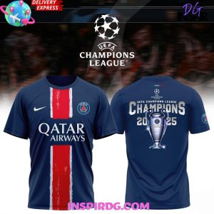 Paris Saint-Germain UEFA Champions League 2025 T-Shirt