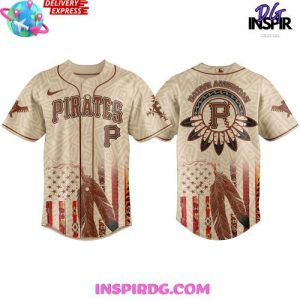 Pittsburgh Pirates Native American Heritage Honor 2025 Edition Baseball Jersey