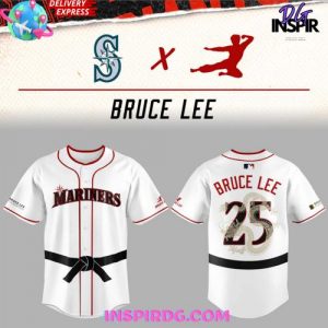 Seattle Mariners x Bruce Lee Dragon Legacy Limited Edition Jersey