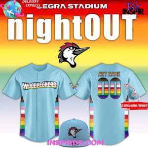 Fayetteville Woodpeckers Pride Night Out 2025 Baseball Jersey