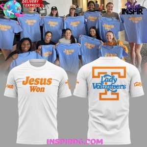 Tennessee Volunteers “Jesus Won” 2025 T-Shirt
