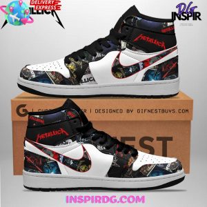 METALLICA M72 LIMITED EDITION NIKE AIR JORDAN 1
