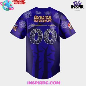 Ottawa Titans Archangel Fire Works Inc Special Baseball Jersey 3