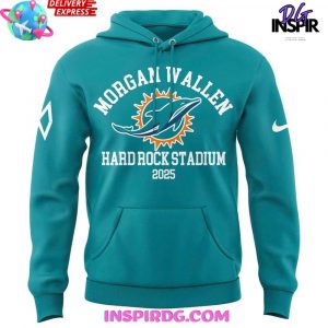Miami Dolphins x Morgan Wallen Tour 2025 Shirt Collection 5