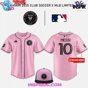 Inter Miami 2025 Club Soccer x MLB Limited Baseball Jersey