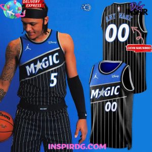 Orlando Magic New Generation Of Magic 2025 Black Basketball Jersey