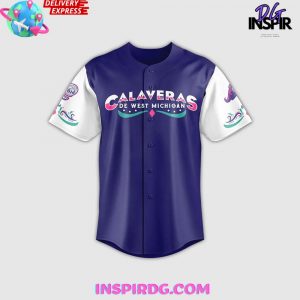 West Michigan Whitecaps 2025 Calaveras de West Michigan Baseball Jersey