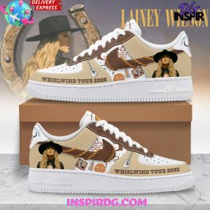 Lainey Wilson Whirlwind Tour 2025 Limited Edition Air Force 1
