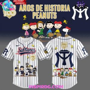 Sultanes Peanuts 100 Years LMB Special Baseball Jersey