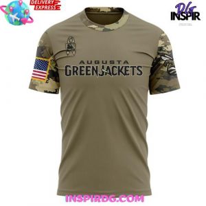 Augusta GreenJackets Military Appreciation Night 2025 Shirt Collection 5