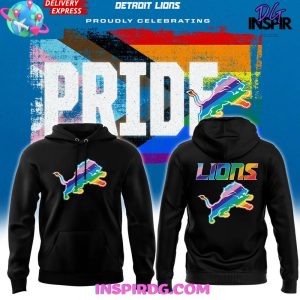 2025 Detroit Lions Pride Celebrating Edition Hoodie