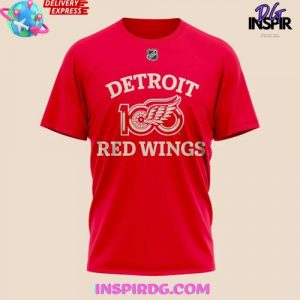 Detroit Red Wings 100 Years of Hockeytown Limited Edition T-Shirt