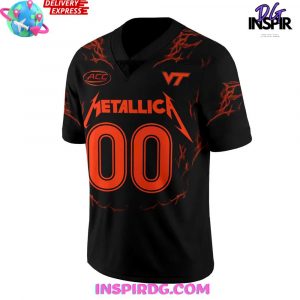 Virginia Tech Hokies x Metallica 2025 Football Jersey