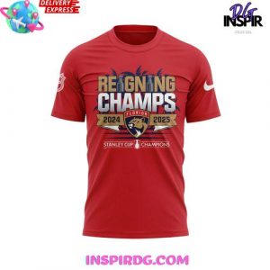Florida Panthers Fanatics Back-To-Back Stanley Cup Champions 2025 T-Shirt