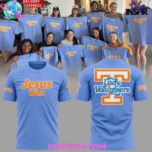 Tennessee Volunteers “Jesus Won” 2025 T-Shirt