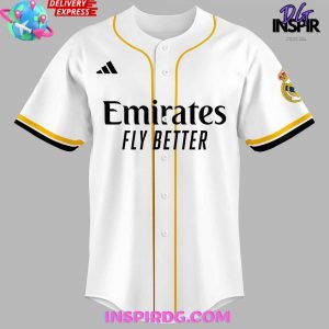 Real Madrid CF x MLB Club World Cup Limited Baseball Jersey