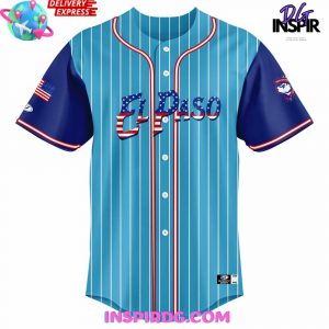 El Paso Chihuahuas Stars & Stripes Special Baseball Jersey