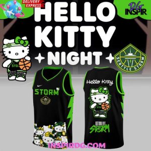 Seattle Storm x Hello Kitty Night 2025 Basketball Jersey