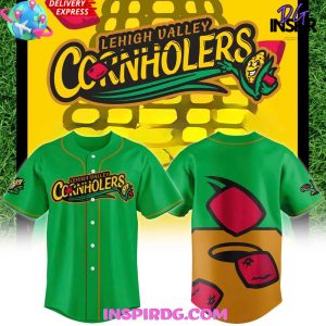 Lehigh Valley IronPigs Valley Cornholers Special Baseball Jersey
