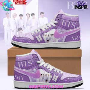BTS Army Limited Edition Nike Air Jordan 1