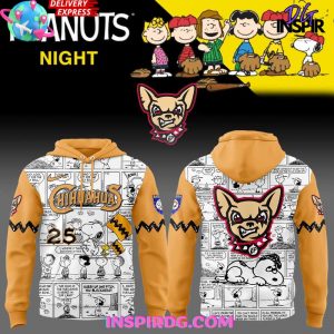 El Paso Chihuahuas 75th Anniversary of Peanuts Special Hoodie