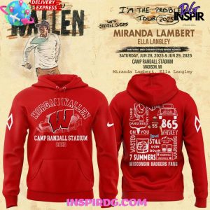 Wisconsin Badgers x Morgan Wallen Tour 2025 Shirt Collection 4