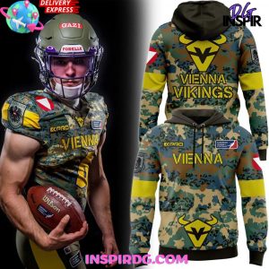 Vienna Vikings Salute to Service 2025 Hoodie