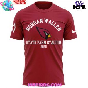 Arizona Cardinals x Morgan Wallen “I’m the Problem Tour” 2025 Shirt