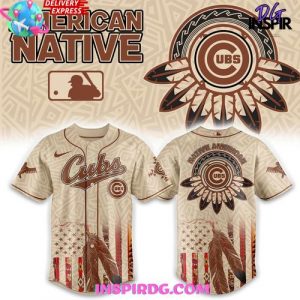 Chicago Cubs Native American Heritage Honor 2025 Edition Baseball Jersey