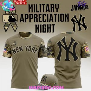 New York Yankees Military Appreciation Night 2025 Shirt Collection