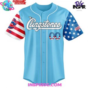 Columbus Clingstones 4th Of July Special Edition Baseball Jersey