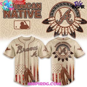 Atlanta Braves Native American Heritage Honor 2025 Edition Baseball Jersey