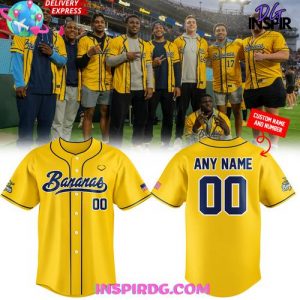Savannah Bananas 2025 Game Day Baseball Jersey