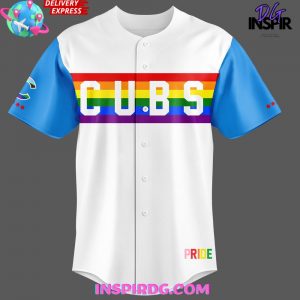 Chicago Cubs Pride Celebration 2025 Baseball Jersey
