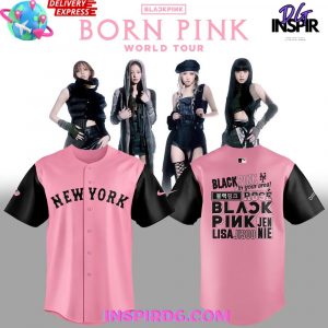 New York Mets x Blackpink World Tour 2025 Baseball Jersey