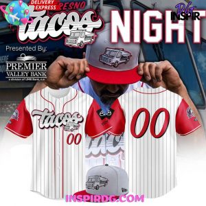 2025 Fresno Tacos Night Special Edition Baseball Jersey