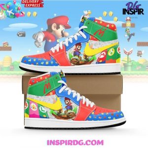 Super Mario Power-Up Adventure Nike Air Jordan 1