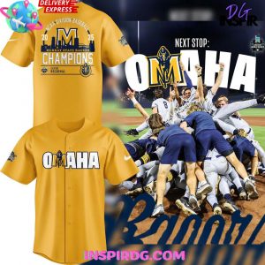 Murray State Racers 2025 Super Regional Champions Yellow Jersey