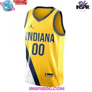Indiana Pacers Statement 2025 Jordan Dri-FIT NBA Swingman Jersey