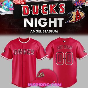 Los Angeles Angels Ducks Night 2025 Baseball Jersey