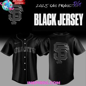San Francisco Giants Shadow City Blackout Baseball Jersey