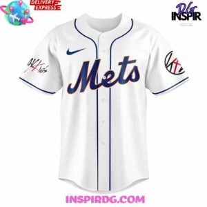 Stray Kids x New York Mets Dominate World Tour Baseball Jersey