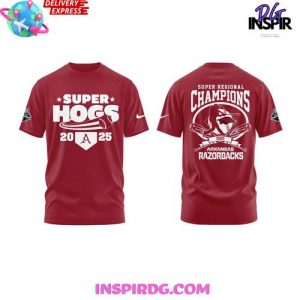 Arkansas Razorbacks Super Regional Champions 2025 Shirt Collection