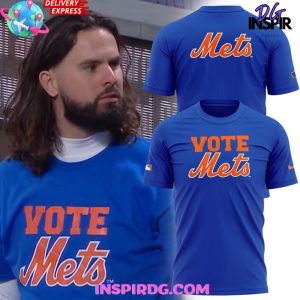 New York Mets “Vote Mets” Blue T-Shirt