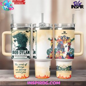 Bob Dylan Country Music Festival Special Stanley Tumbler Cup 3