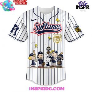 Sultanes Peanuts 100 Years LMB Special Baseball Jersey