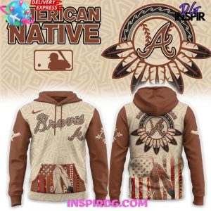 Atlanta Braves Native American Heritage Honor 2025 Edition Hoodie