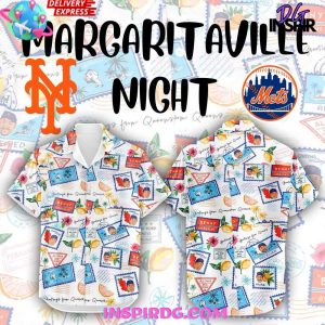 New York Mets Margaritaville Night 2025 Hawaiian Shirt