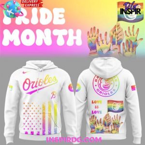 2025 Baltimore Orioles Pride Month Special Shirt Collection