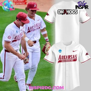 Arkansas Razorbacks “Omahogs” 2025 College World Series Jersey